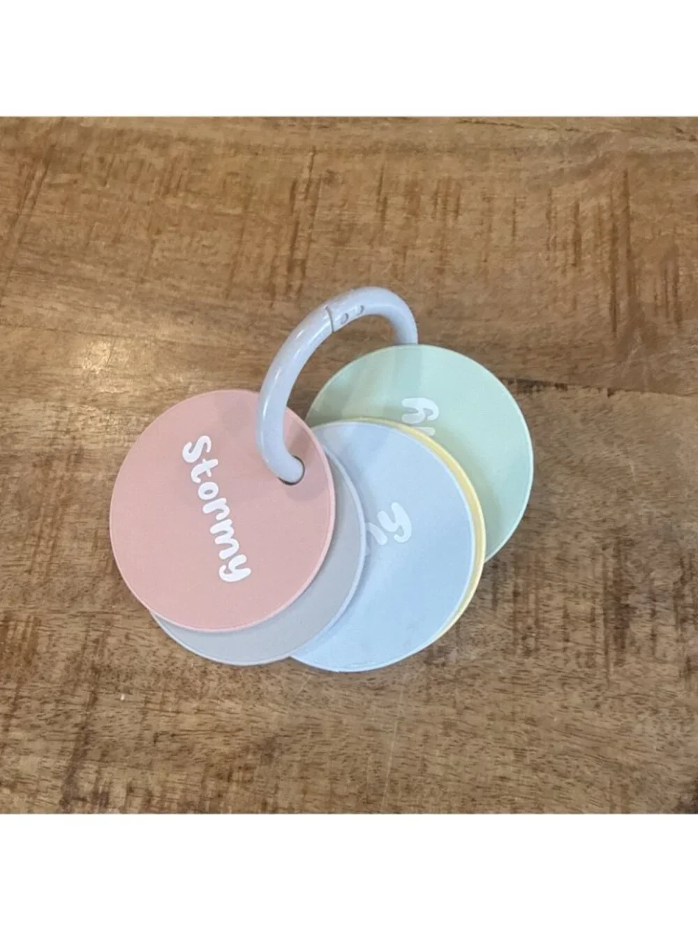 Bella Tunno Teething Flashcards Silicone Weather Themed Educational Motor Skills